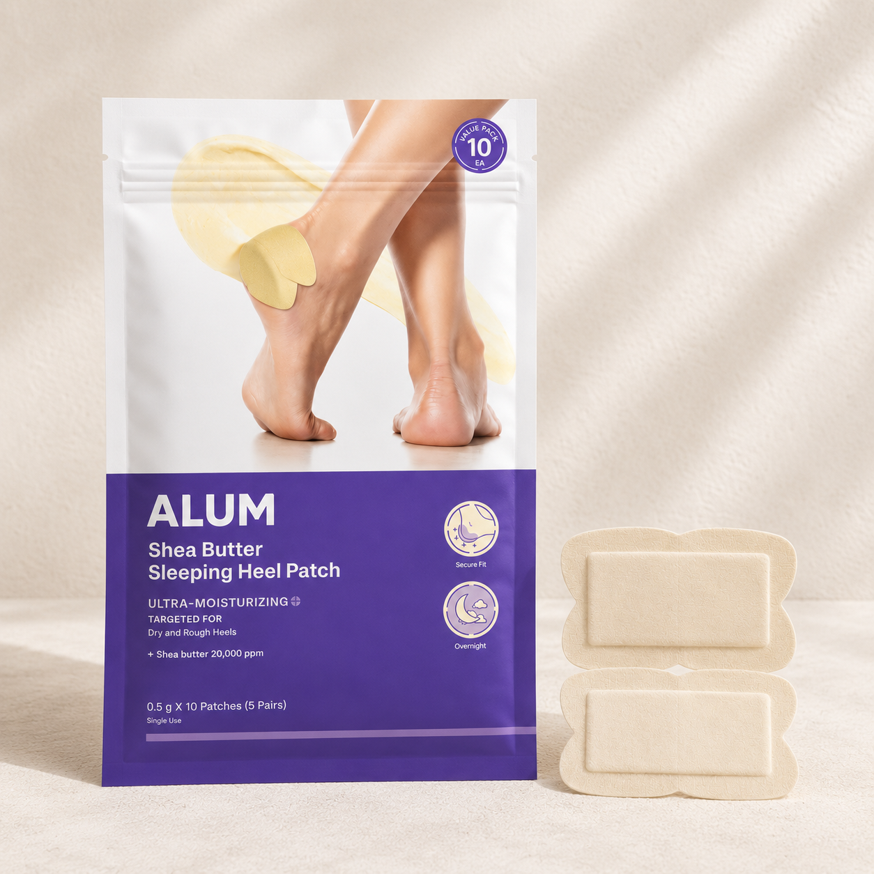ALUM Shea Butter Heel Repair Patch
