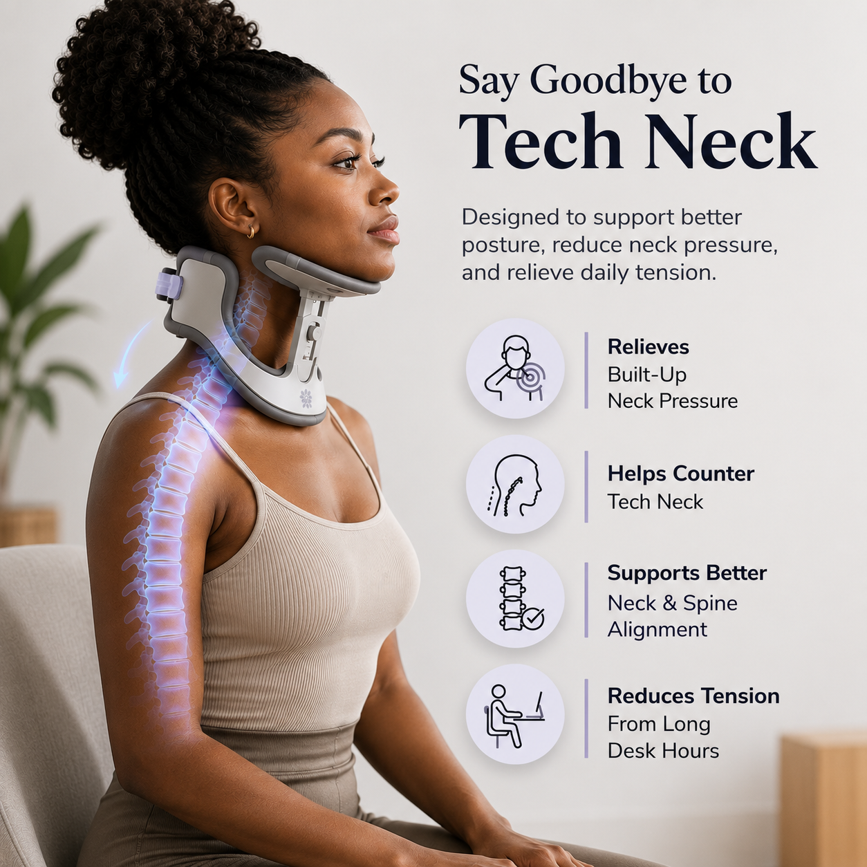 ALUM Cervical Posture Corrector