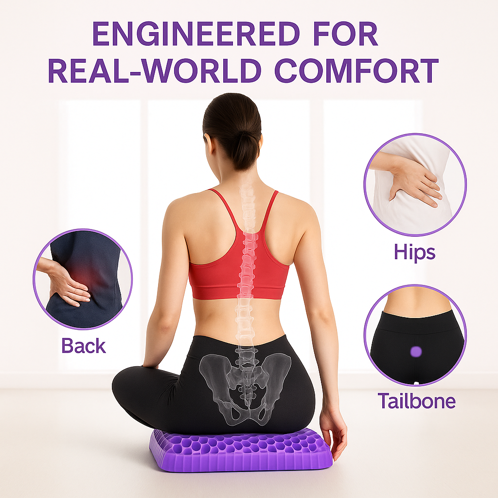 Alum Gel Seat Cushion