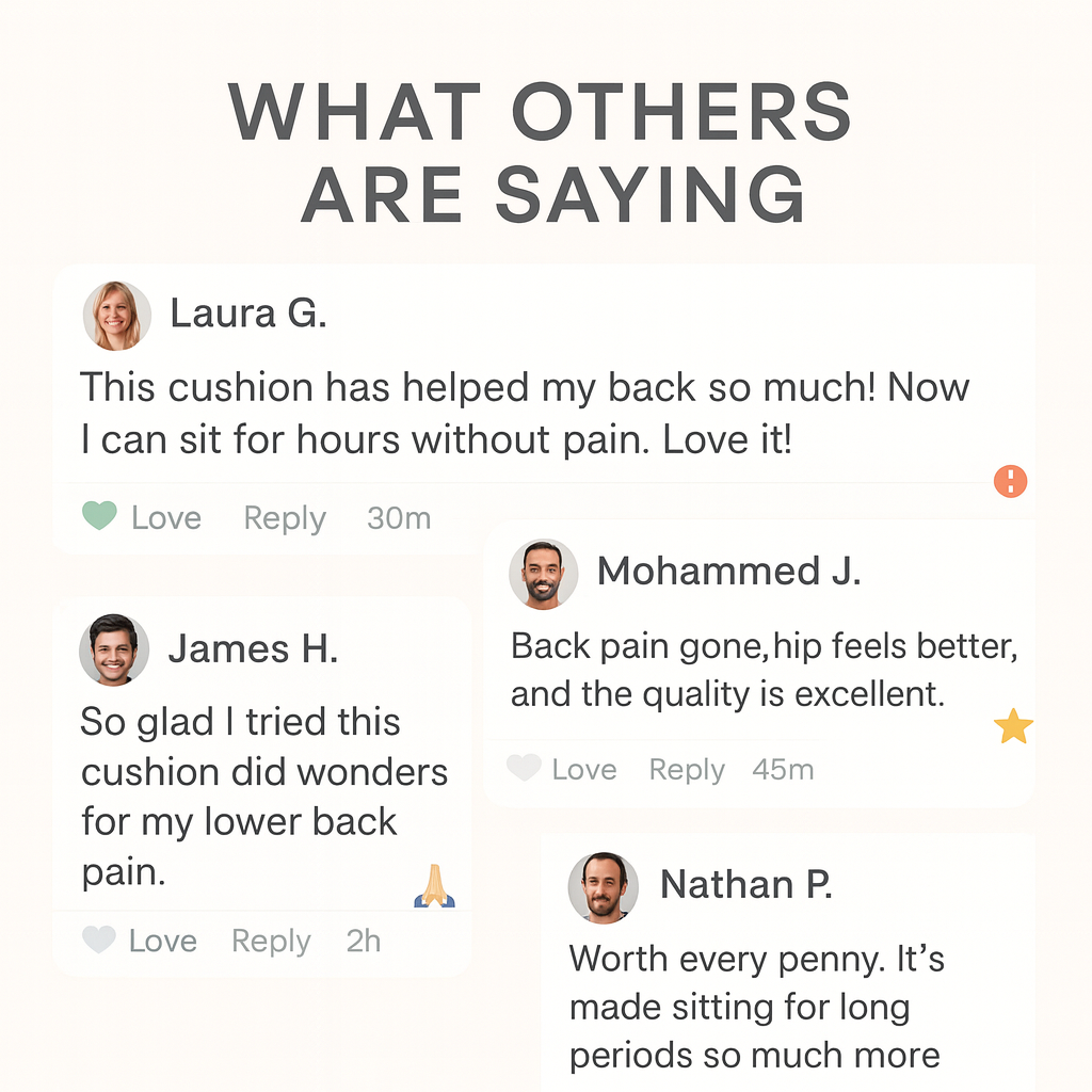 Alum Gel Seat Cushion