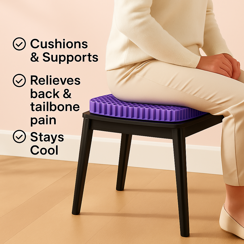 Alum Gel Seat Cushion