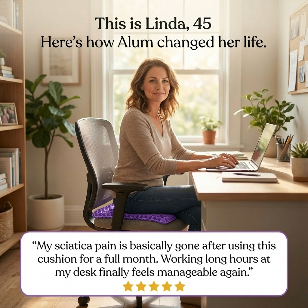 Alum Gel Seat Cushion